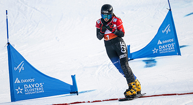 Rozhodly milimetry a cílová fotografie. Maděrová skončila v Davosu těsně druhá