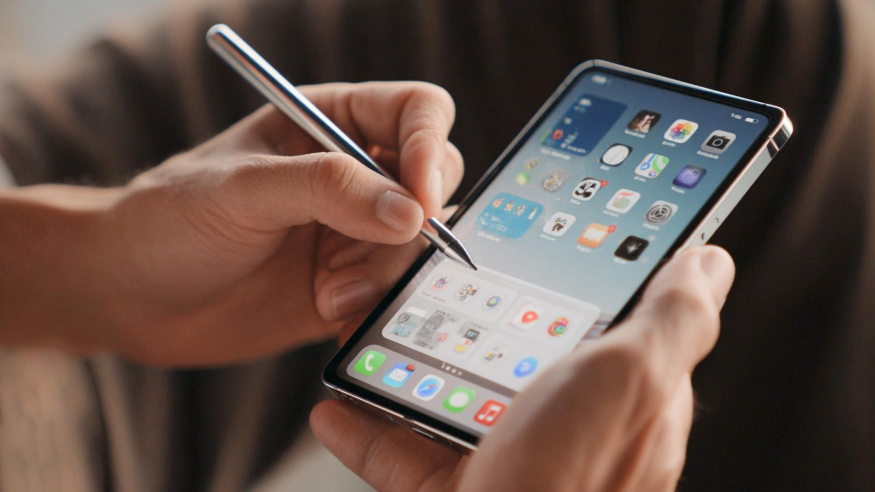 Bude skládací iPhone Fold podporovat stylus? Apple to nejspíš vyřeší „po svém“