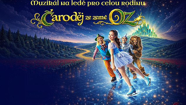 Čaroděj ze země Oz míří na led. Na rodinný muzikál získáte vstupenky s 20% slevou